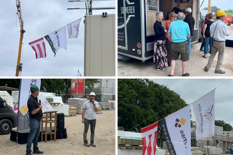 Hoogste punt nieuwbouw Venetiëstraat